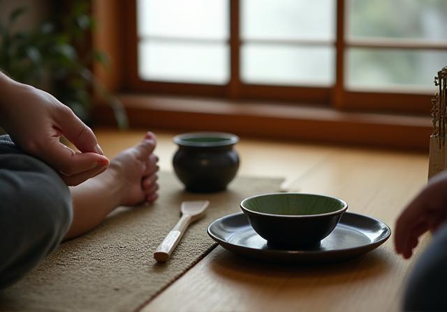 日本の伝統的な茶道